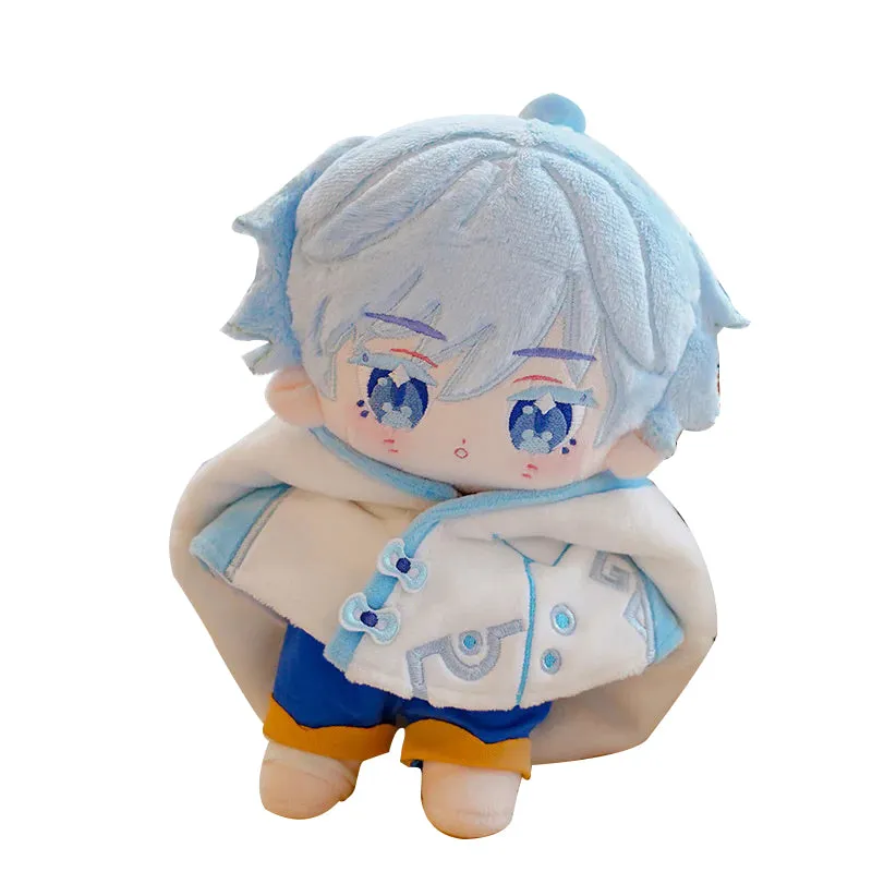 【 Ready For Ship】 Genshin Impact Xingqiu/ Chongyun Cotton  Doll Plushies 20CM Plush FANMADE