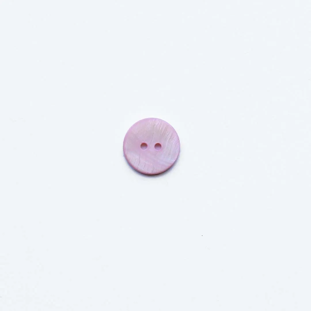 2-Hole Shell Buttons - 13mm - Assorted Colours