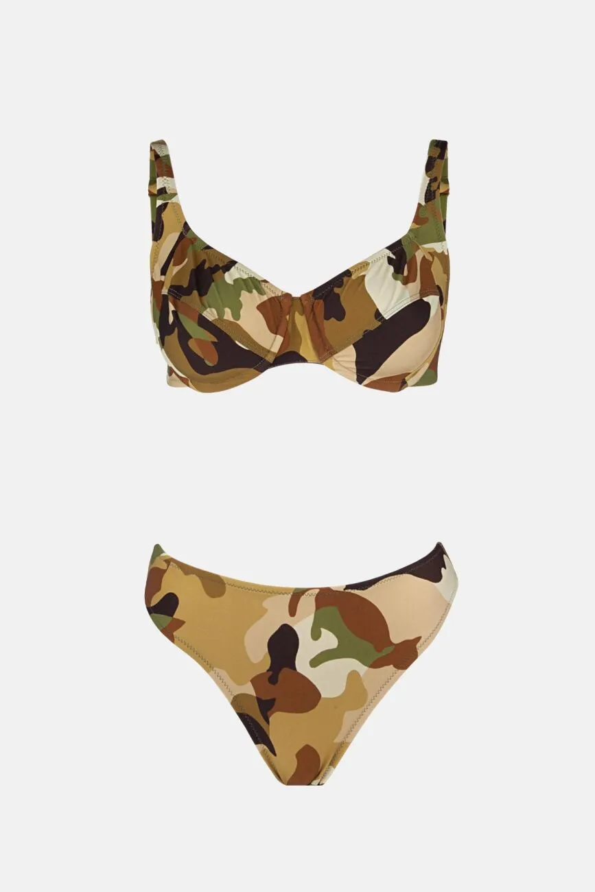 40628 Camouflage Lifting Bikini Set