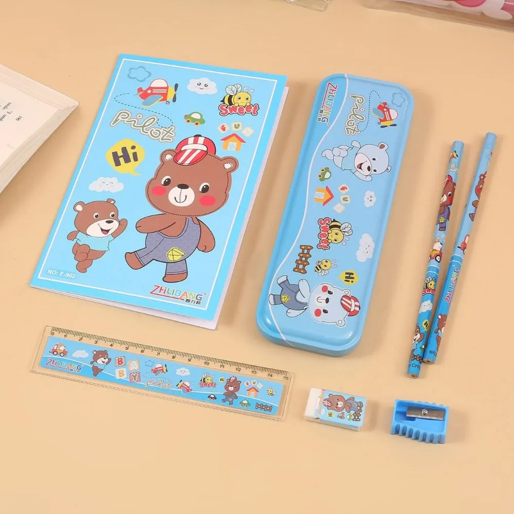 7 in 1 Animal Theme Stationery Combo  Set.