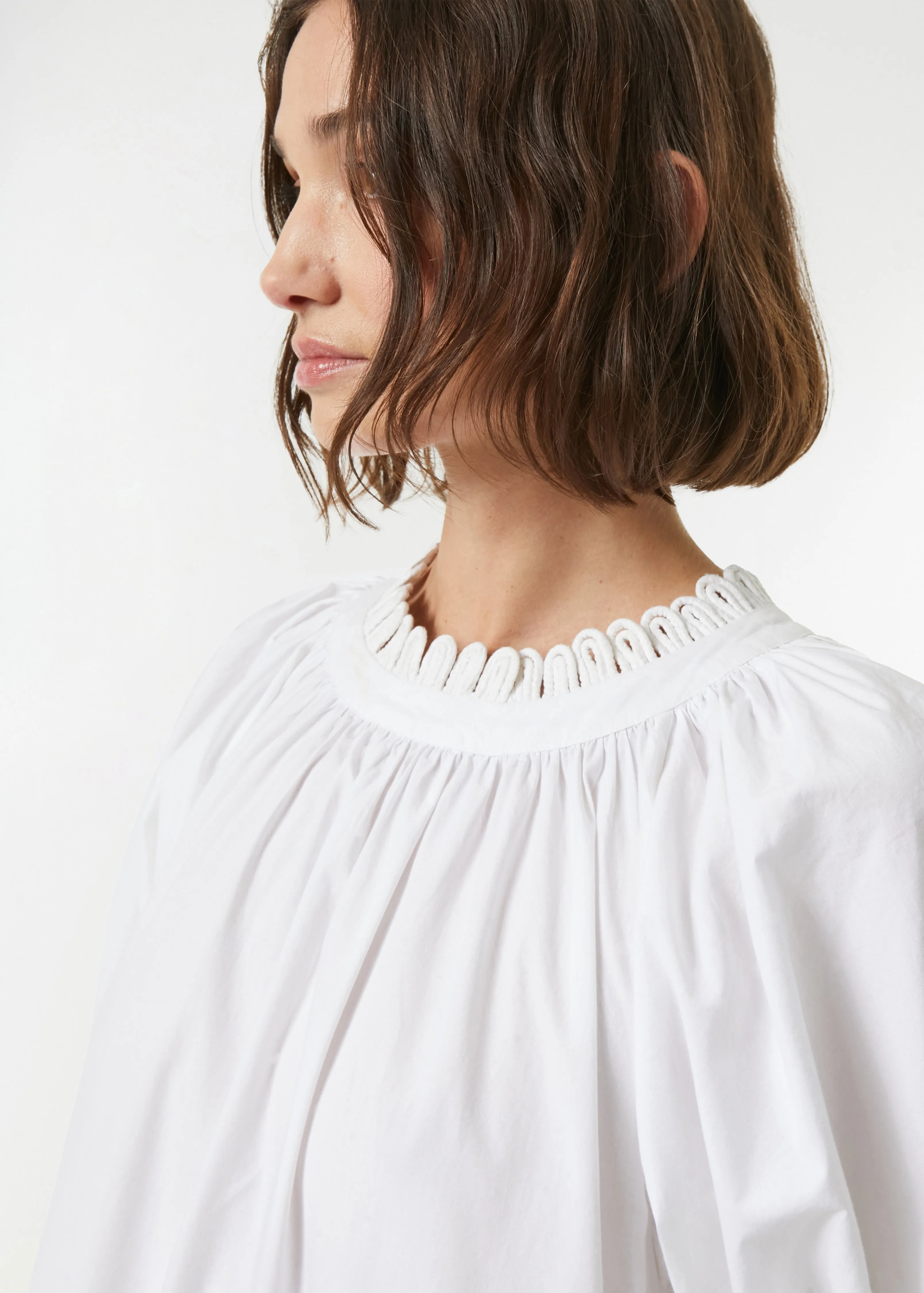 Aderyn Dress | White Eyelet