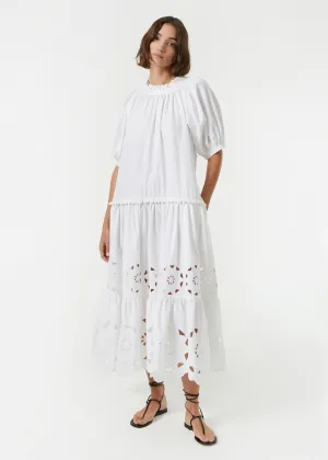 Aderyn Dress | White Eyelet