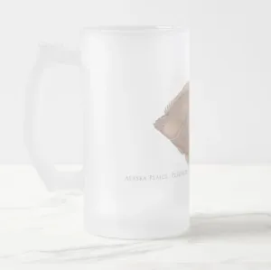 Alaska Plaice - Frosted Glass Stein