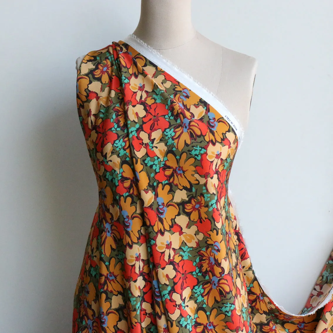 Alison Lewis Mustard/Orange - Liberty Silk CDC