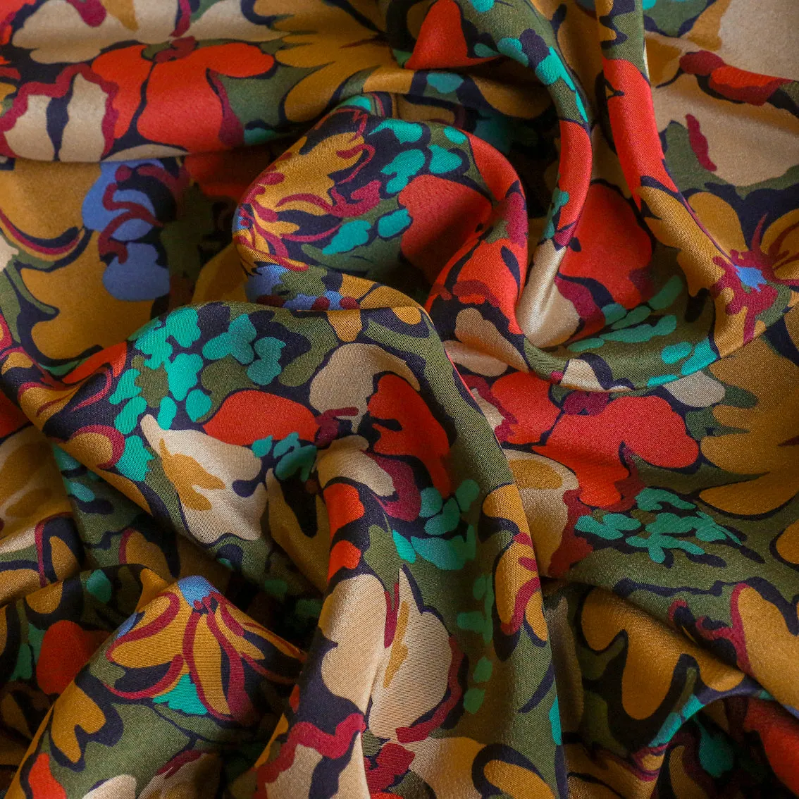 Alison Lewis Mustard/Orange - Liberty Silk CDC