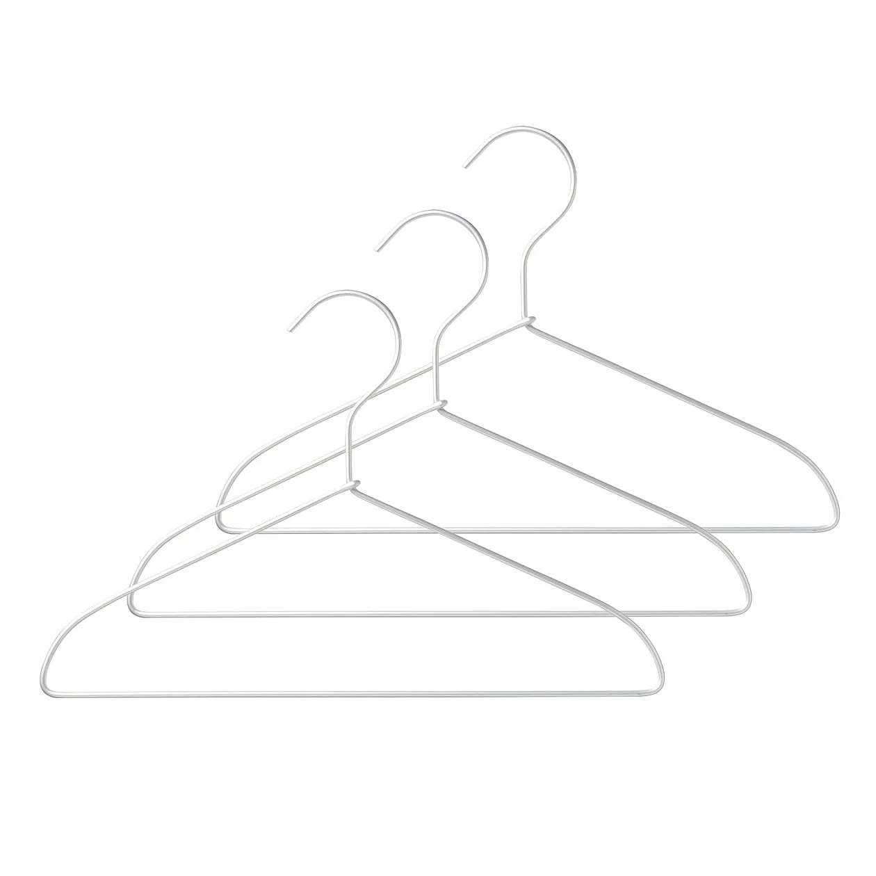 Aluminium Clothes Hanger - 33cm (3 Pack)