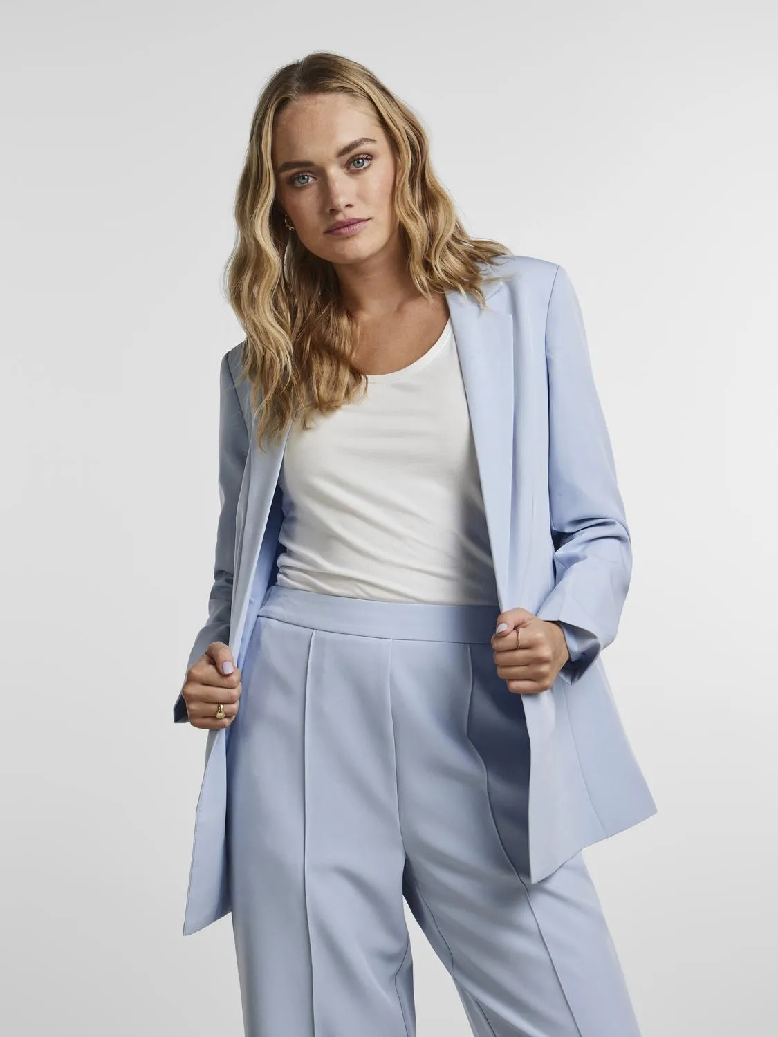 Amelia Oversized Blazer (Kentucky Blue)