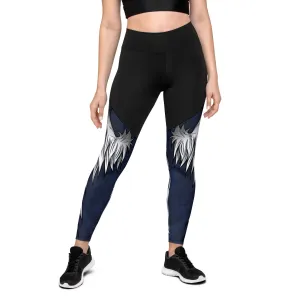 Angel Wings Compression Leggings