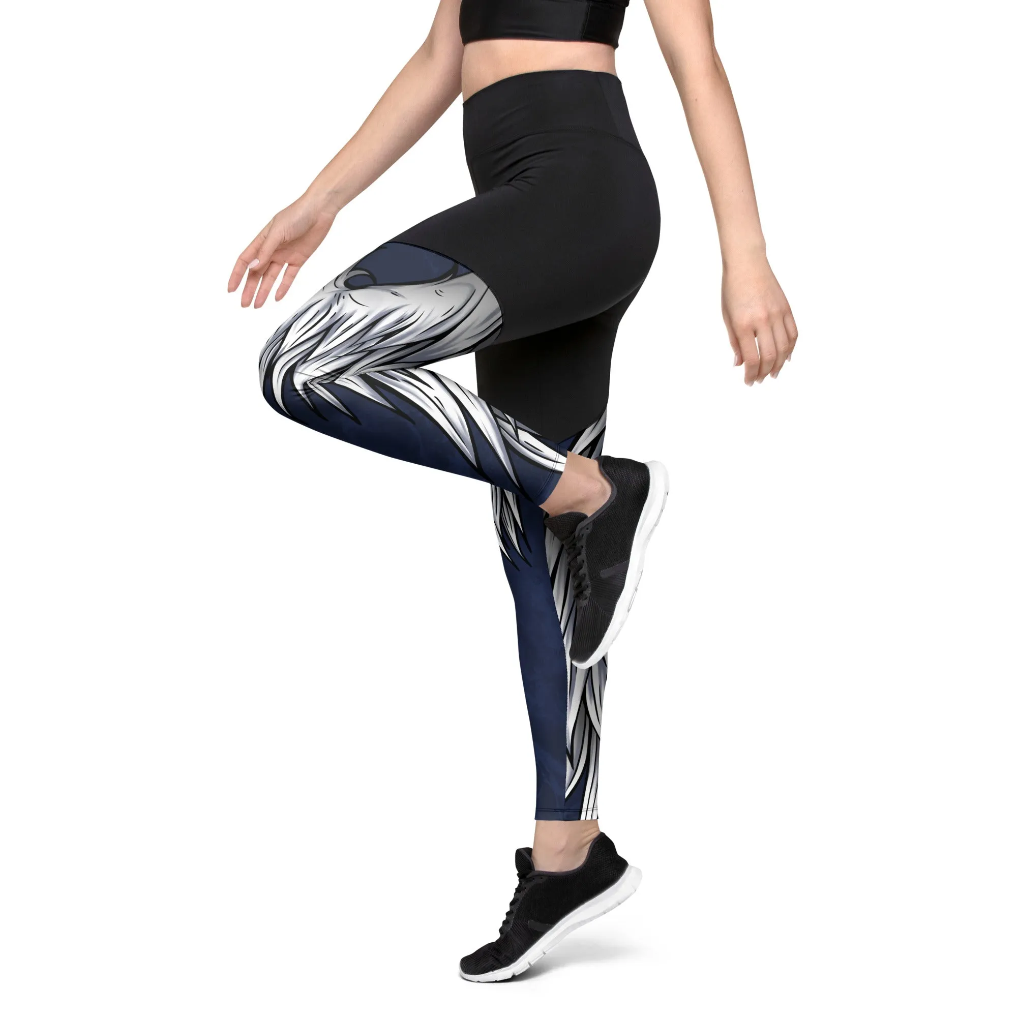 Angel Wings Compression Leggings