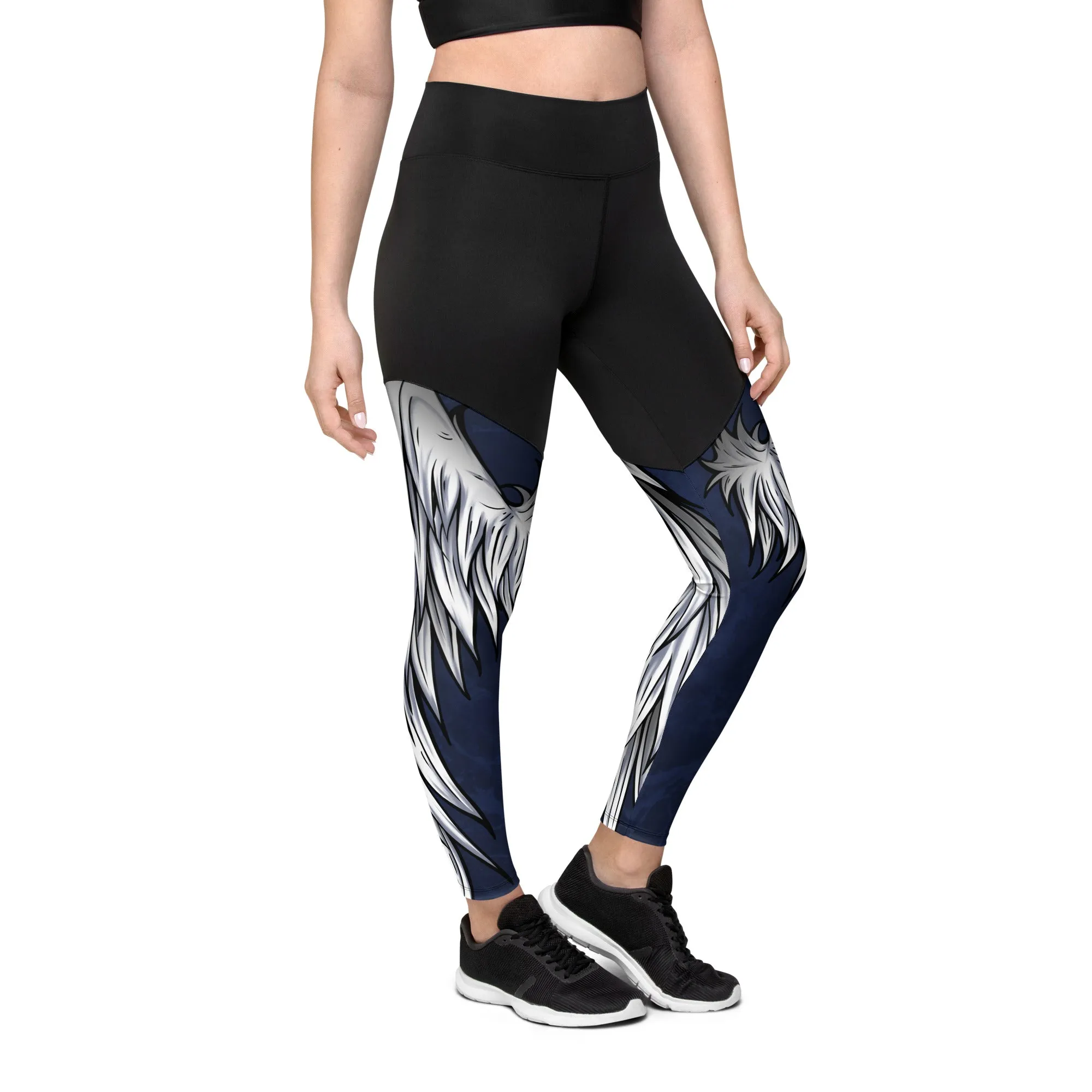 Angel Wings Compression Leggings