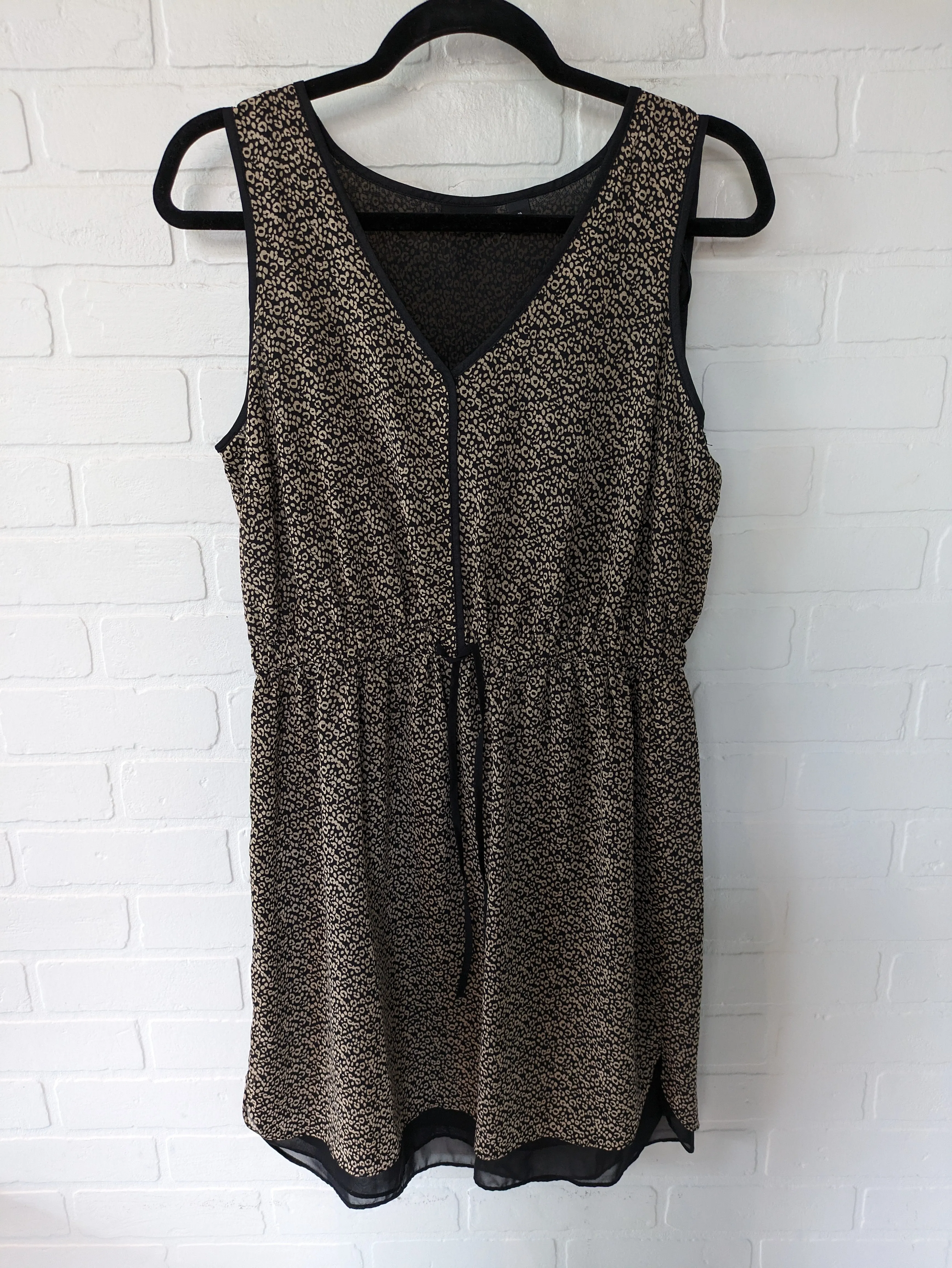 Animal Print Dress Casual Short Ana, Size M