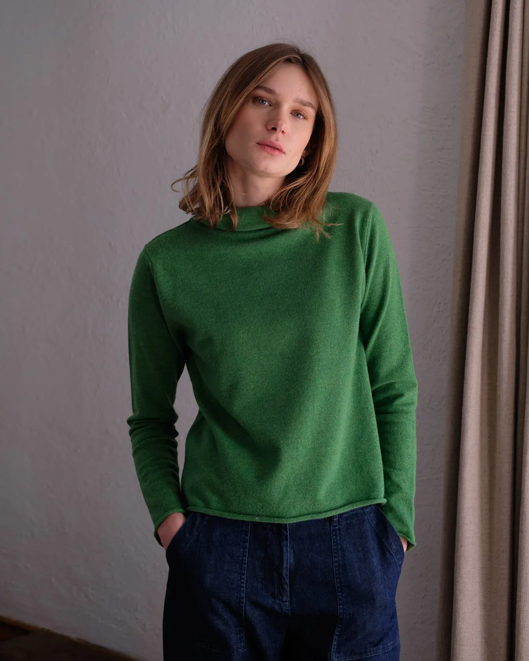 Aria Roll Neck Jumper