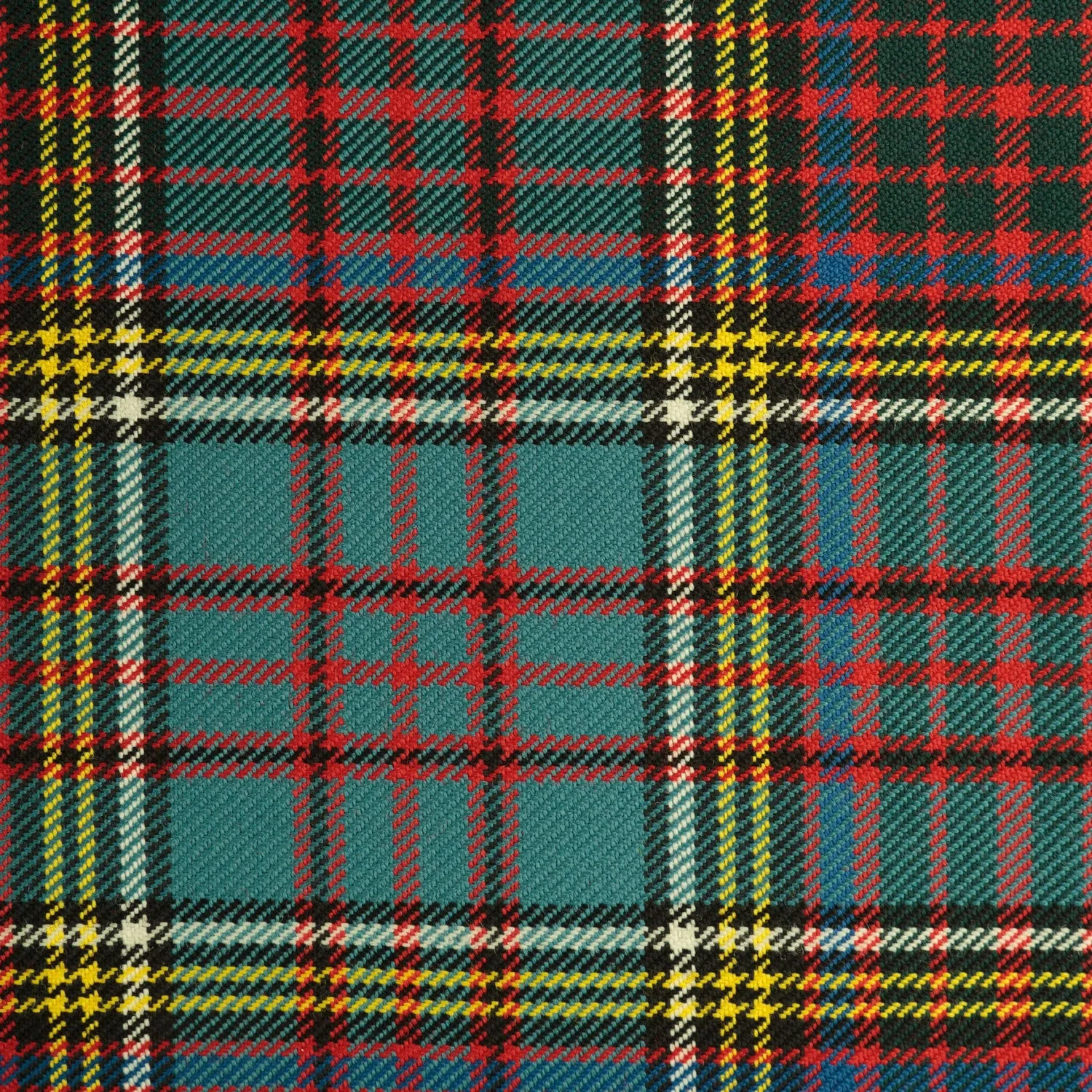 Aud Lang Sang Medium Caledonian Tartan Check 100% Wool