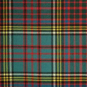 Aud Lang Sang Medium Caledonian Tartan Check 100% Wool