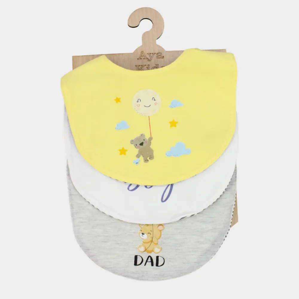 Baby Boys' Bib (Pack Of 3)