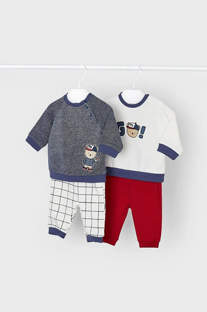 Baby Boys Newborn 4-Piece Knit Set | Mayoral