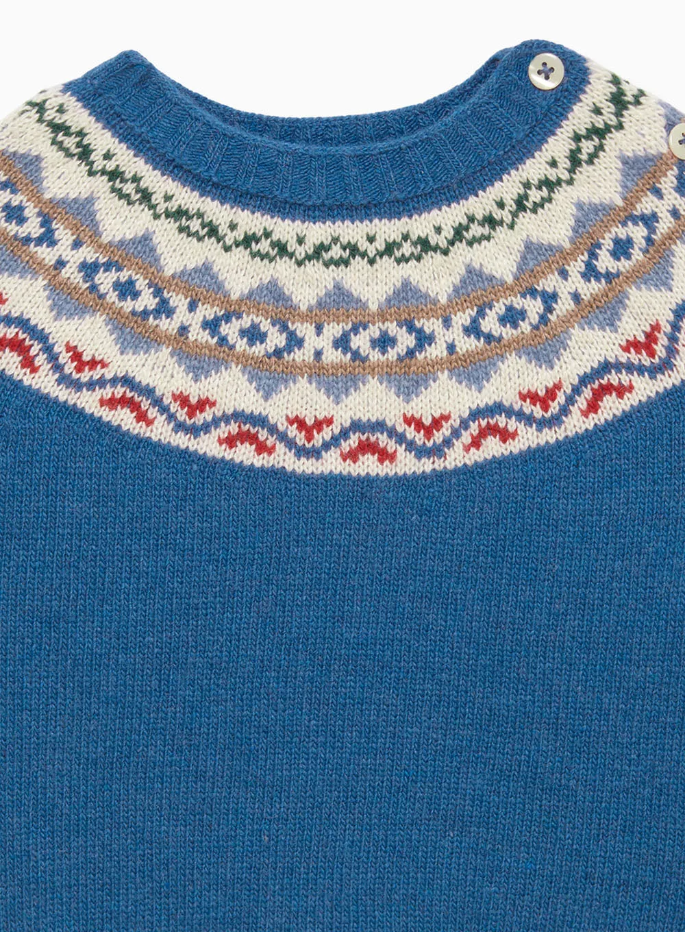 Baby Frankie Fair Isle Jumper