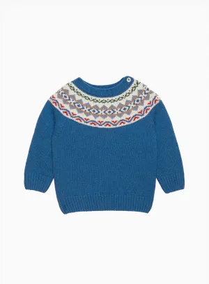 Baby Frankie Fair Isle Jumper