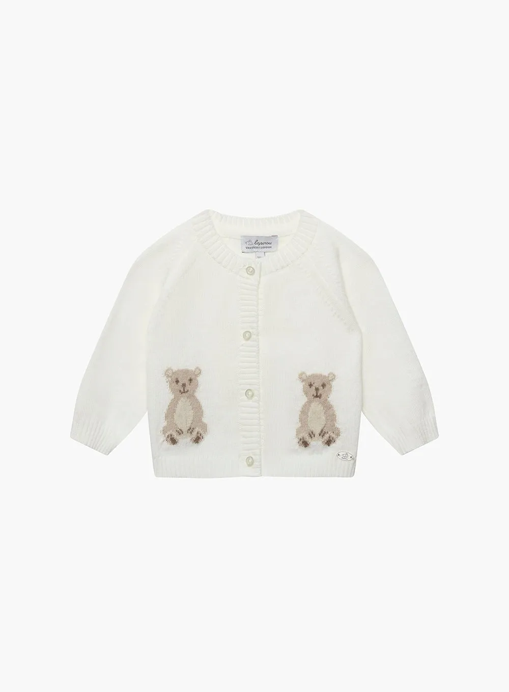 Baby Teddy Bear Cardigan