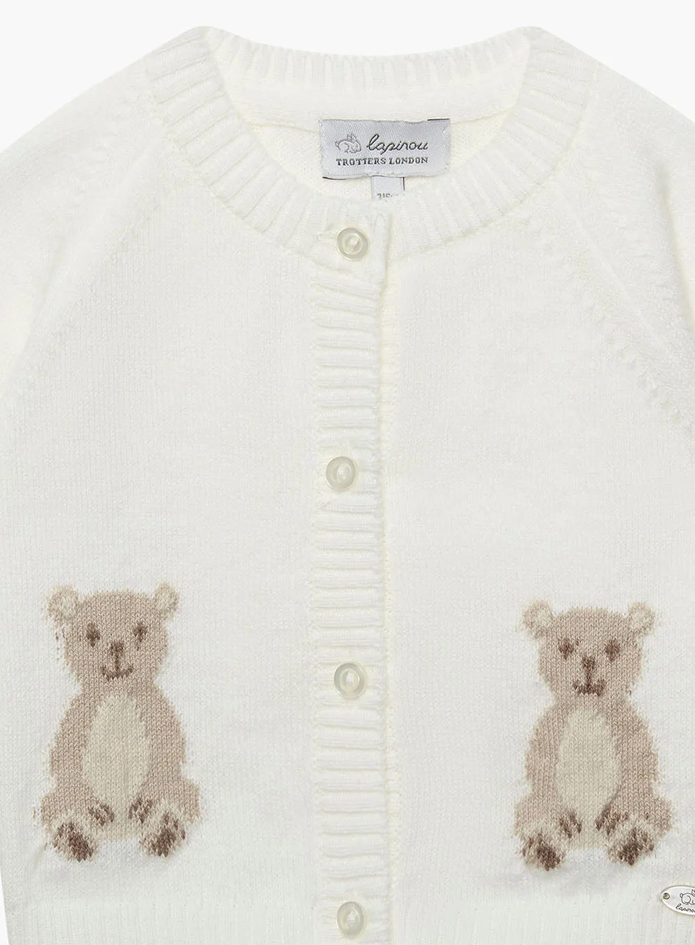 Baby Teddy Bear Cardigan