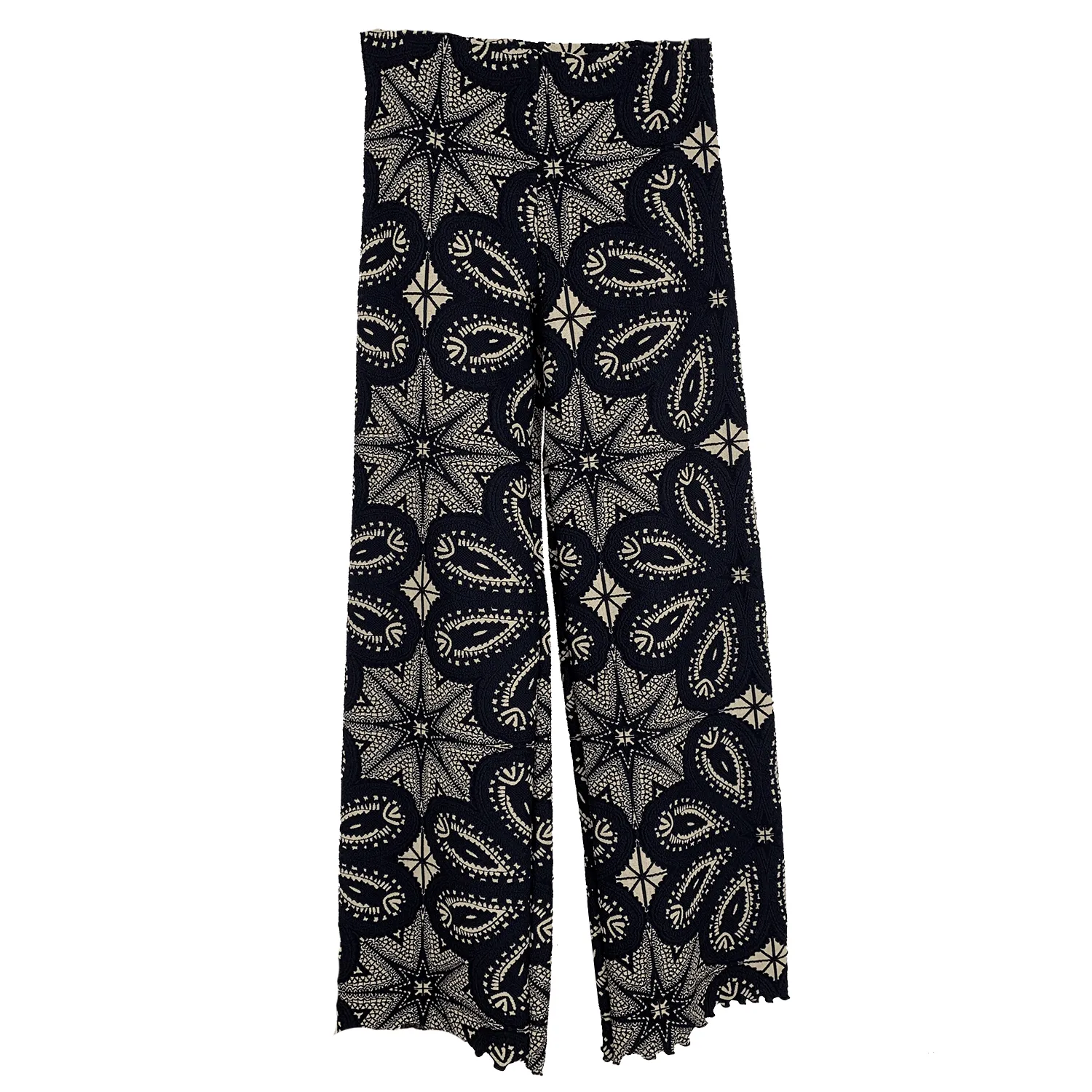 Black Cuba Jacquard Knit Energy Pant