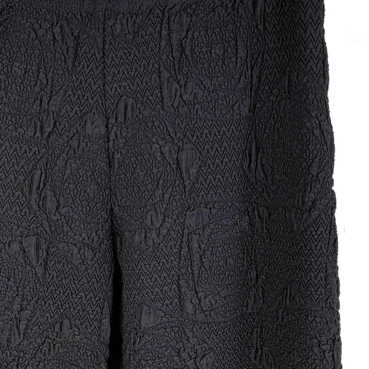 Black Lyrac Jacquard Knit Energy Pant