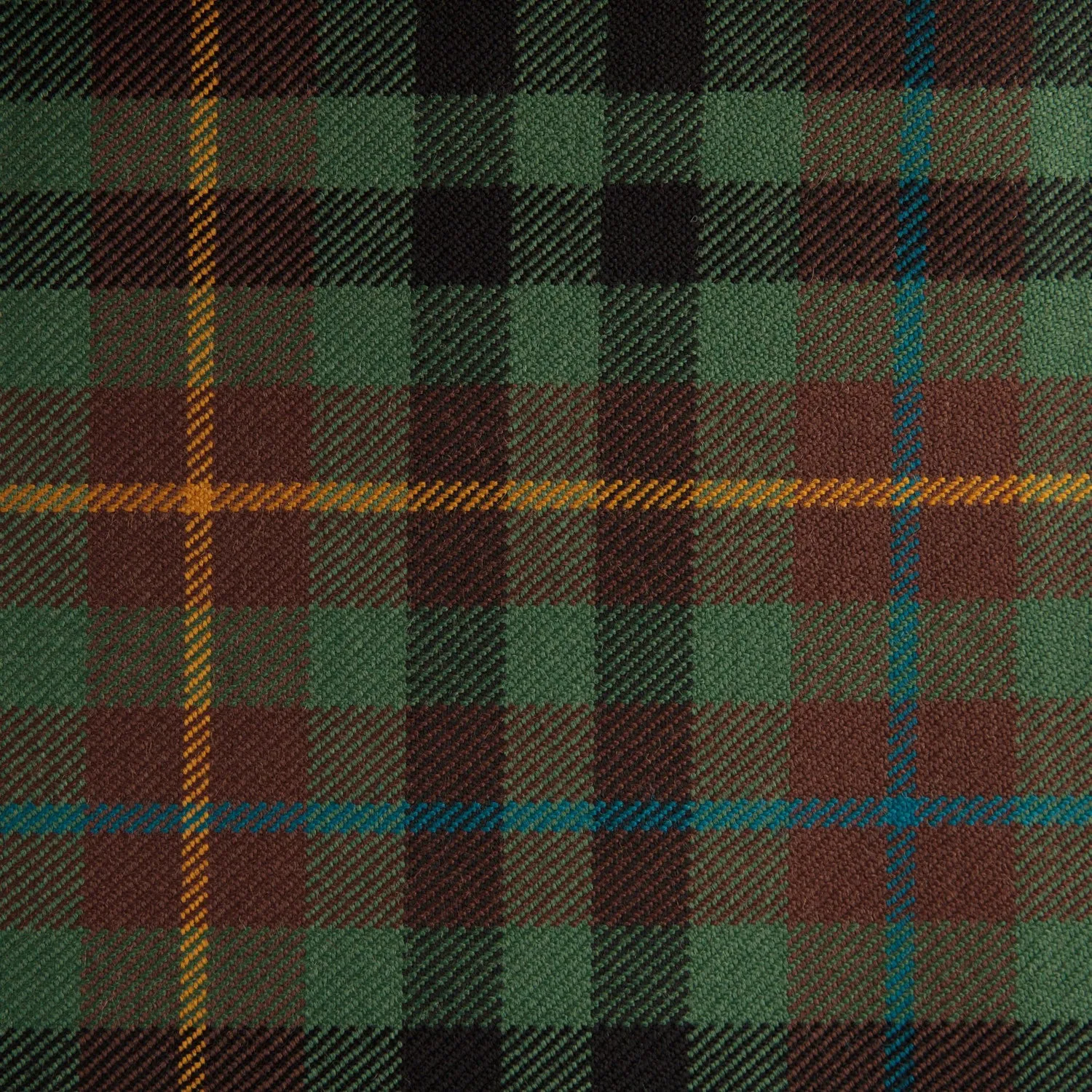 Buchanan Medium Caledonian Tartan Check 100% Wool