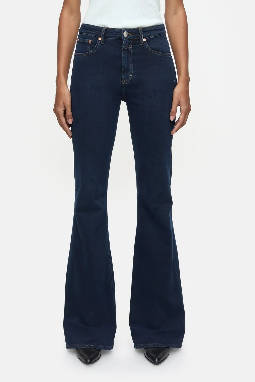 C2030403P2Q Rawlin high waisted  flared jeans