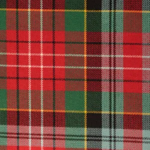 Caledonia Tharthan Tartan Check 65% Poly 35% Visc