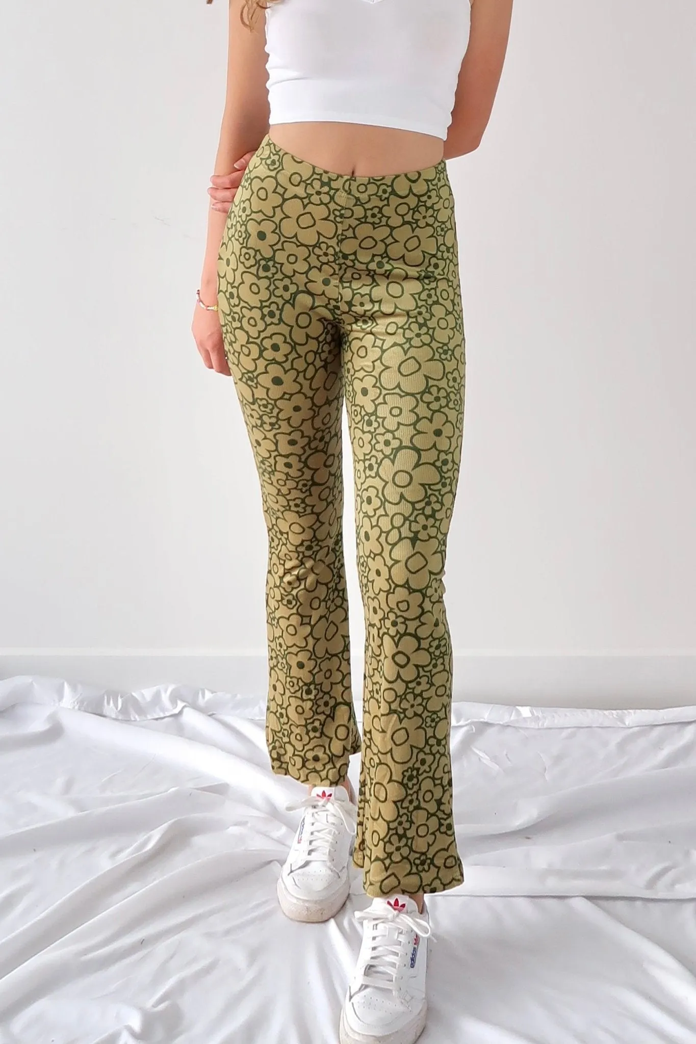 Cali floral pattern pants