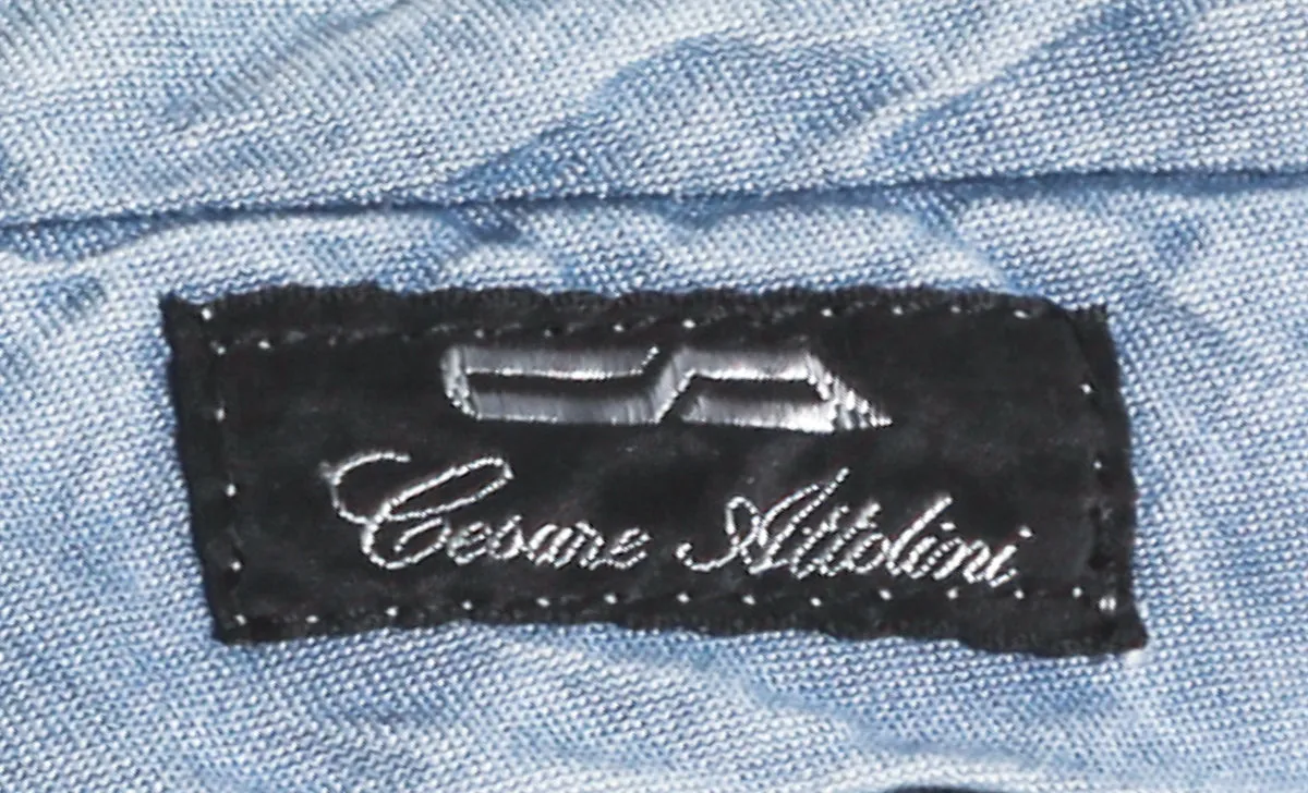 Cesare Attolini Dark Blue Pants