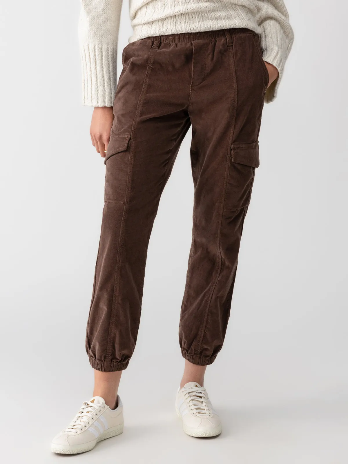 Corduroy Relaxed Rebel Standard Rise Pant Brown Sugar