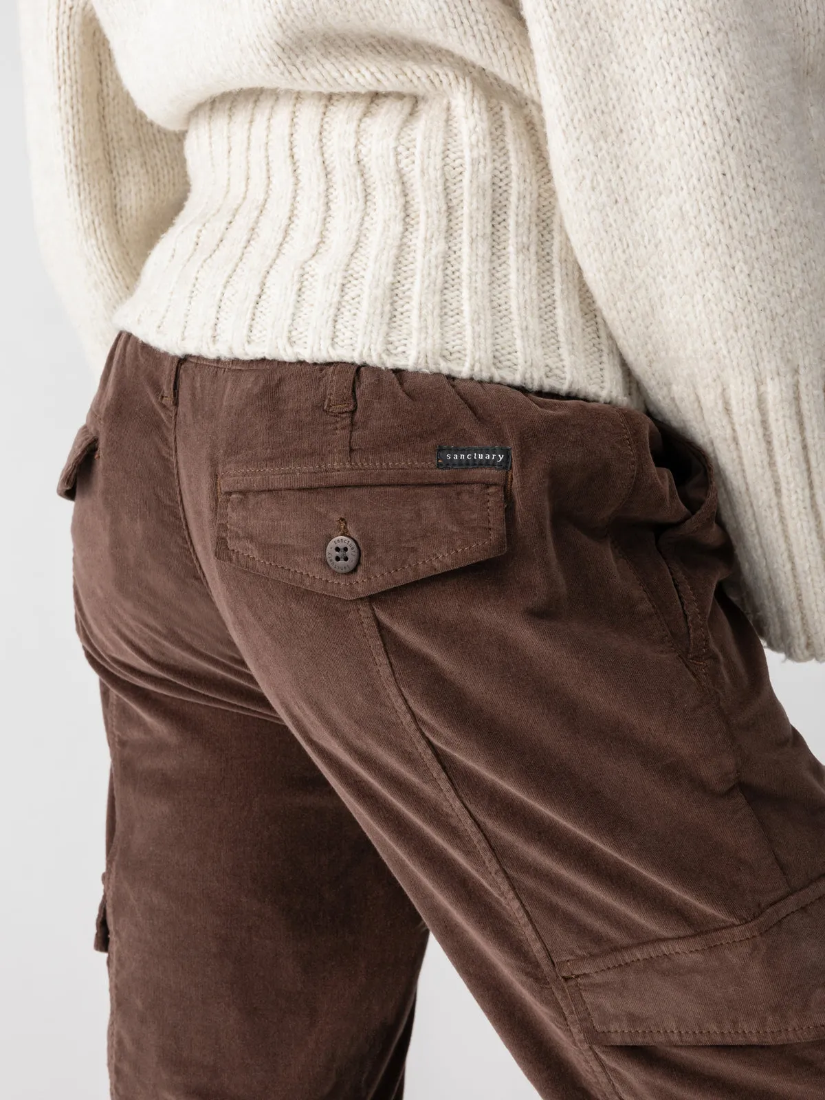 Corduroy Relaxed Rebel Standard Rise Pant Brown Sugar