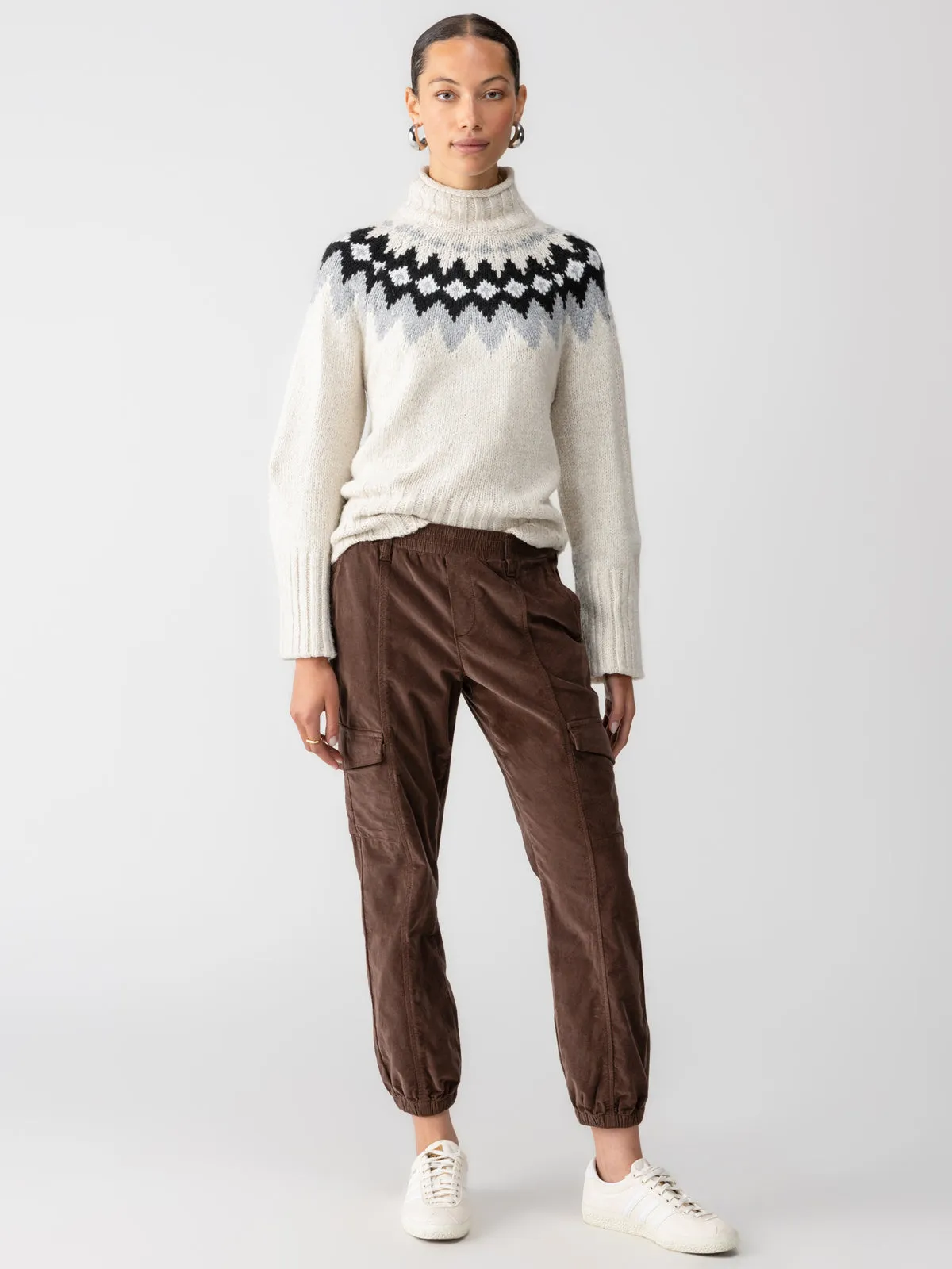 Corduroy Relaxed Rebel Standard Rise Pant Brown Sugar