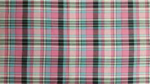 COTTON LAWN YARN DYED PLAID DSN-01 NON-STRETCHED WOVEN - SHIRTING FABRIC<br><h6>19-PINK/GREEN<br>265-CLWNP SN-01</h6>