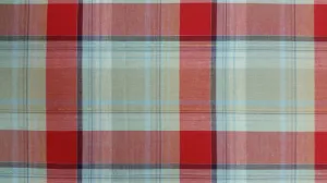 COTTON LAWN YARN DYED PLAID DSN-JE0821-A NON-STRETCHED WOVEN - SHIRTING FABRIC<br><h6>26-RED/KHAKI<br>250-CLWNP-0821A</h6>