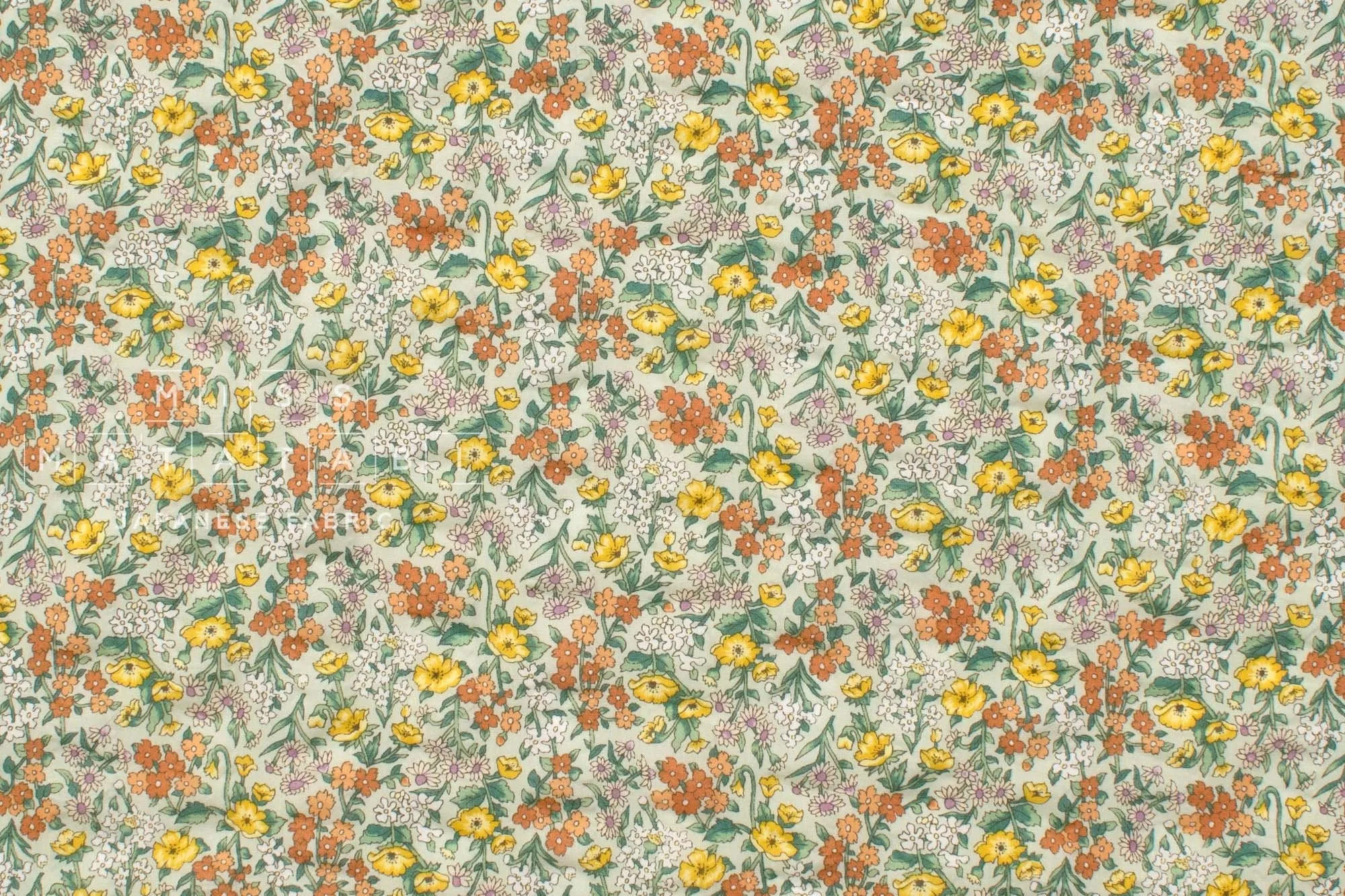 Cotton Ripple Hazel Floral - C