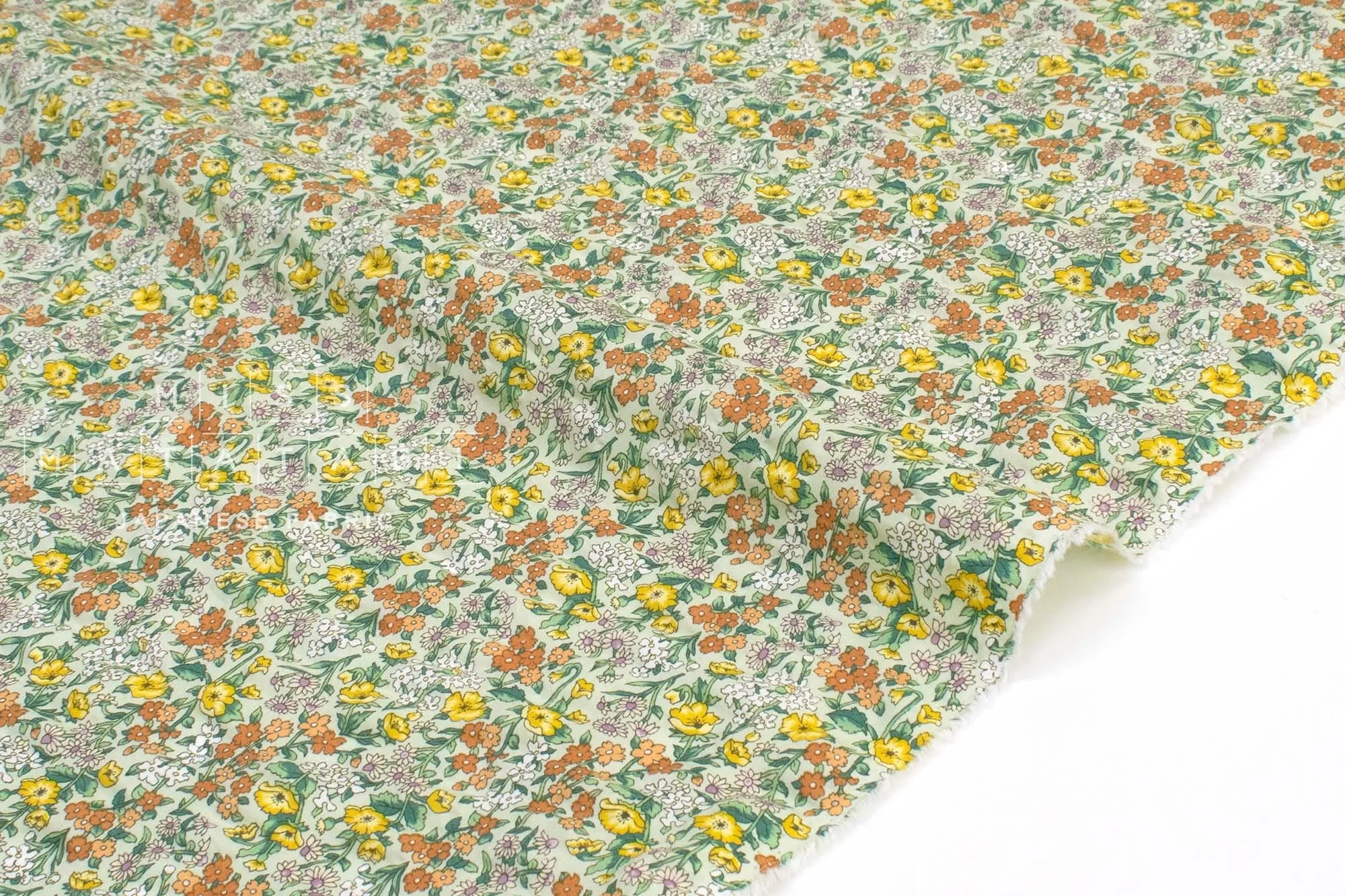 Cotton Ripple Hazel Floral - C