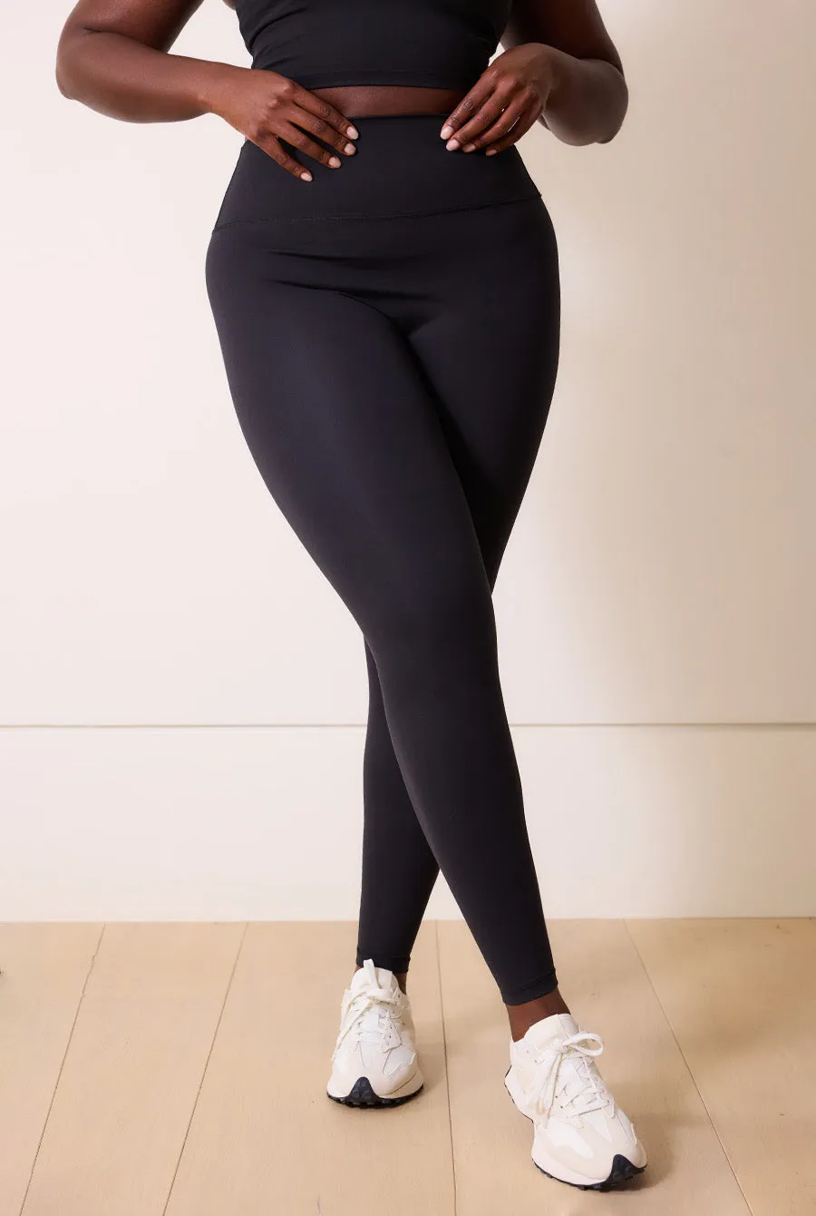 Curve 24/7 Revitalise High Waisted Leggings - Midnight Black