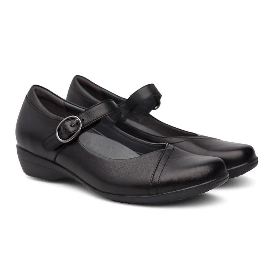 Dansko Women's Fawna Black Leather