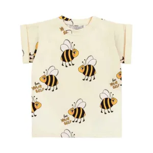 Dear Sophie SS T-shirt - Bee Ecru