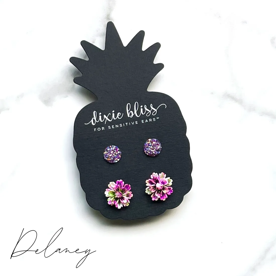 Delaney - Dixie Bliss - Duo Stud Earring Set