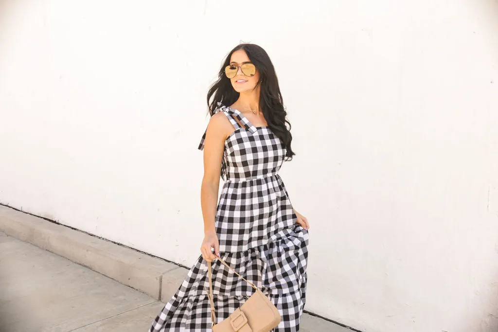 Delilah Gingham Dress