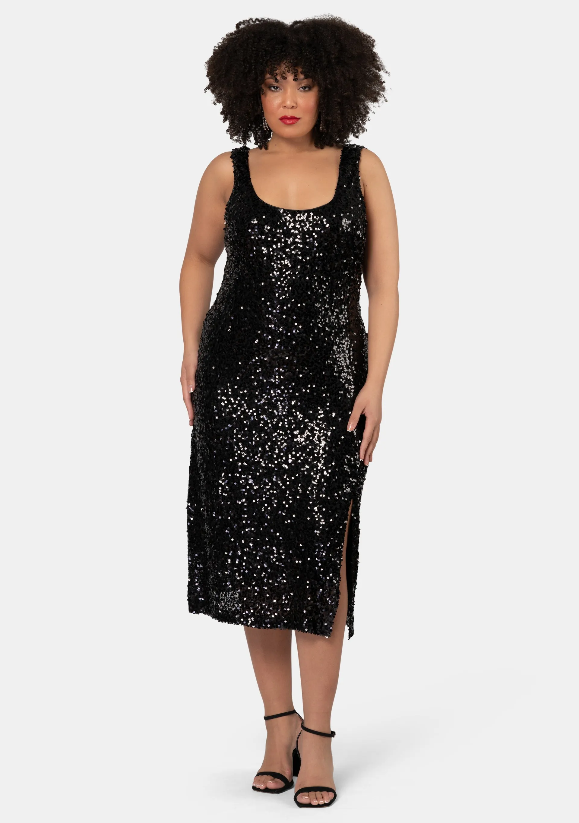 Desired Midi Sequin Dress