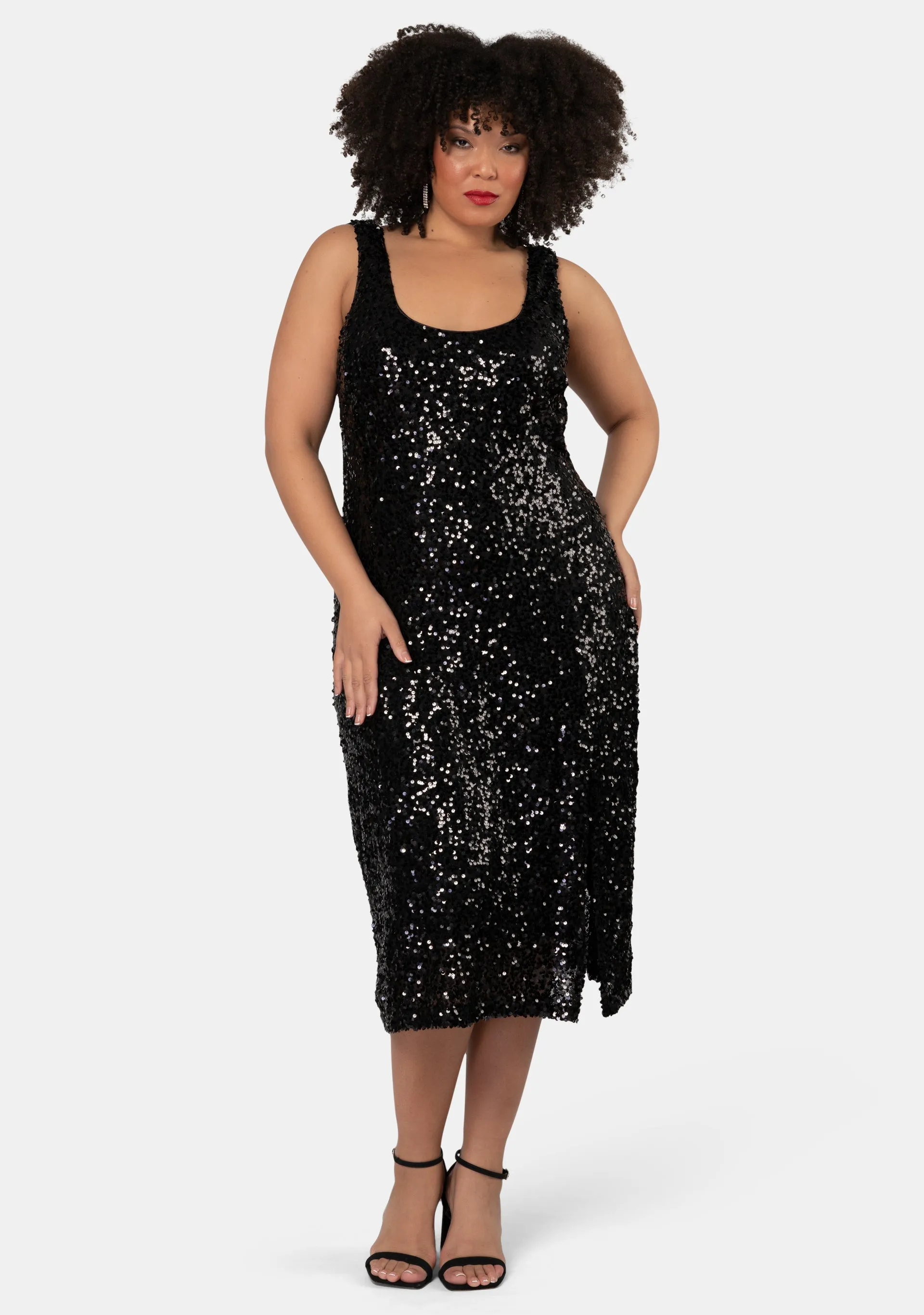 Desired Midi Sequin Dress