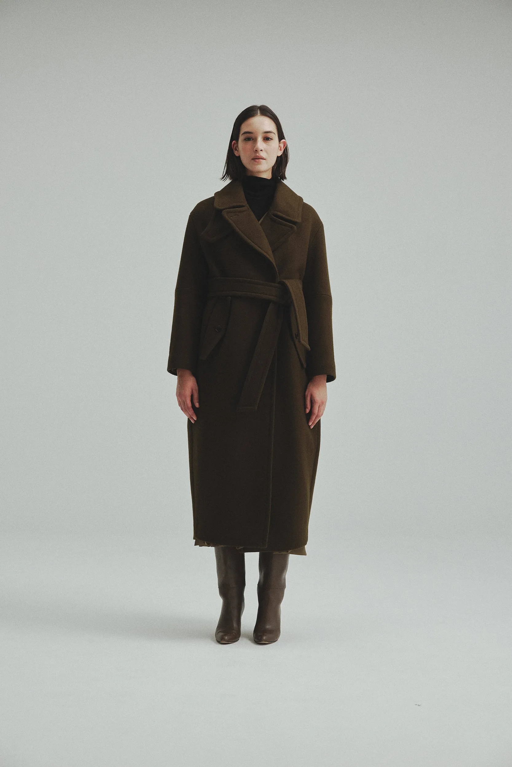 Double-breasted Wool coat