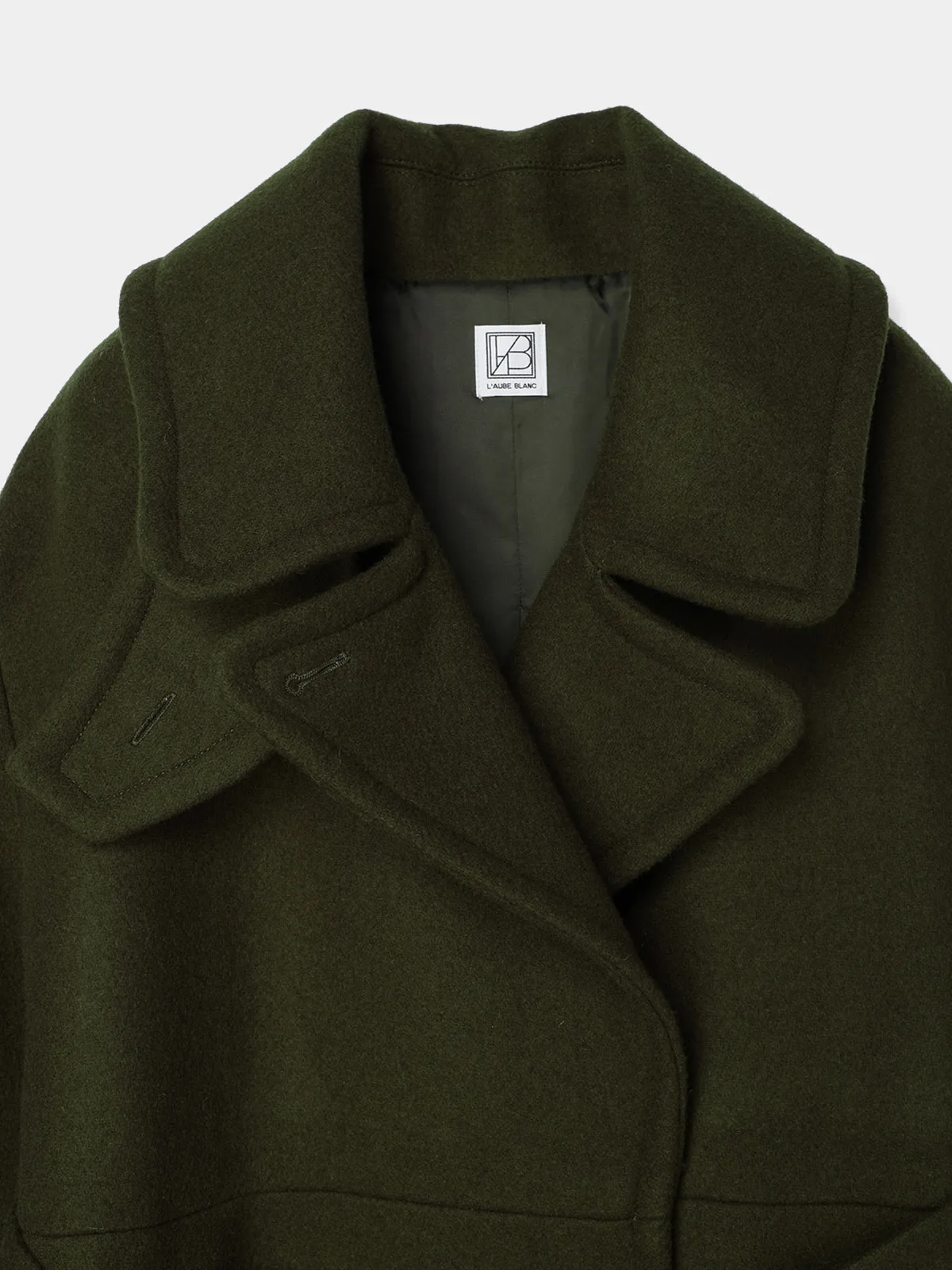 Double-breasted Wool coat