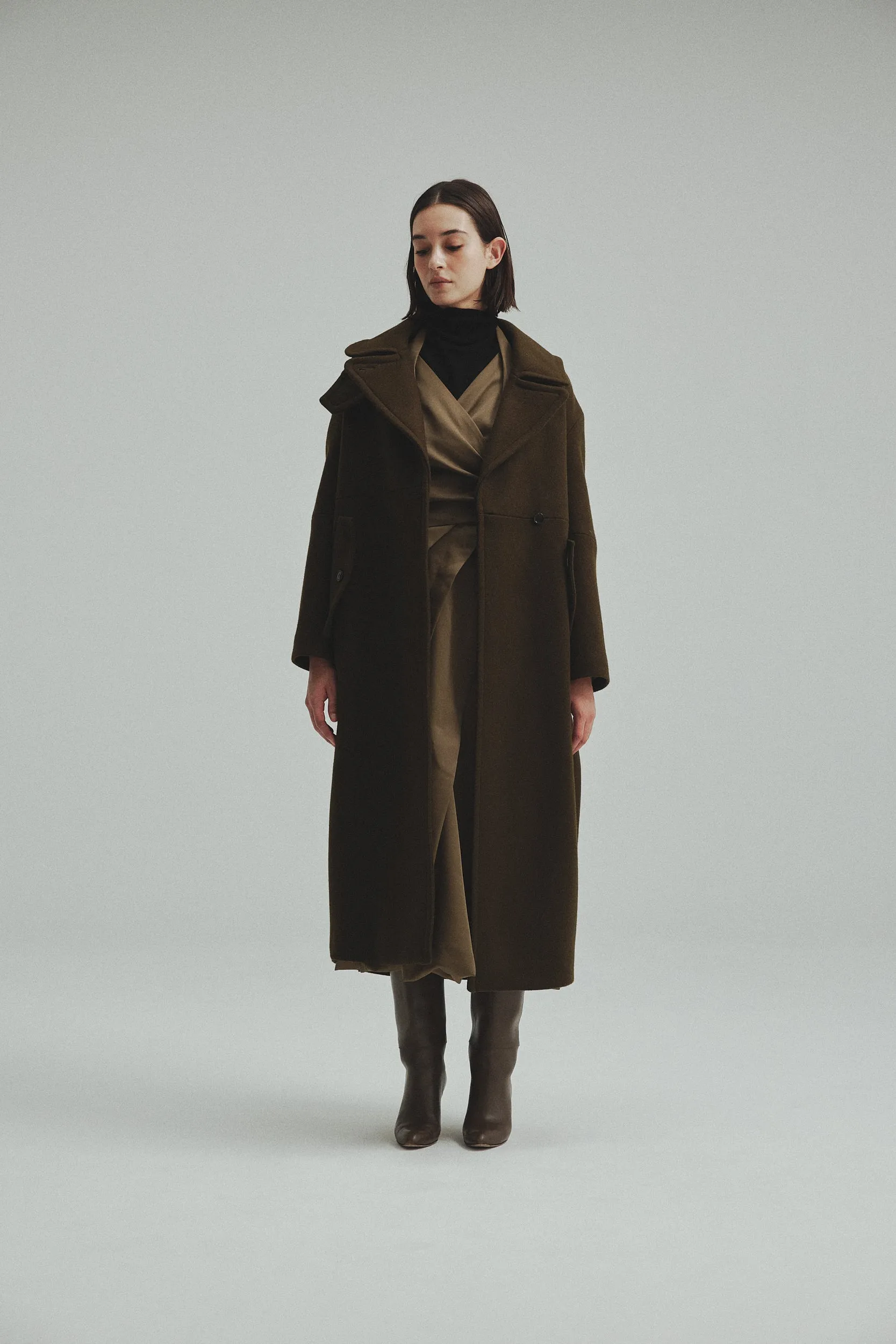 Double-breasted Wool coat