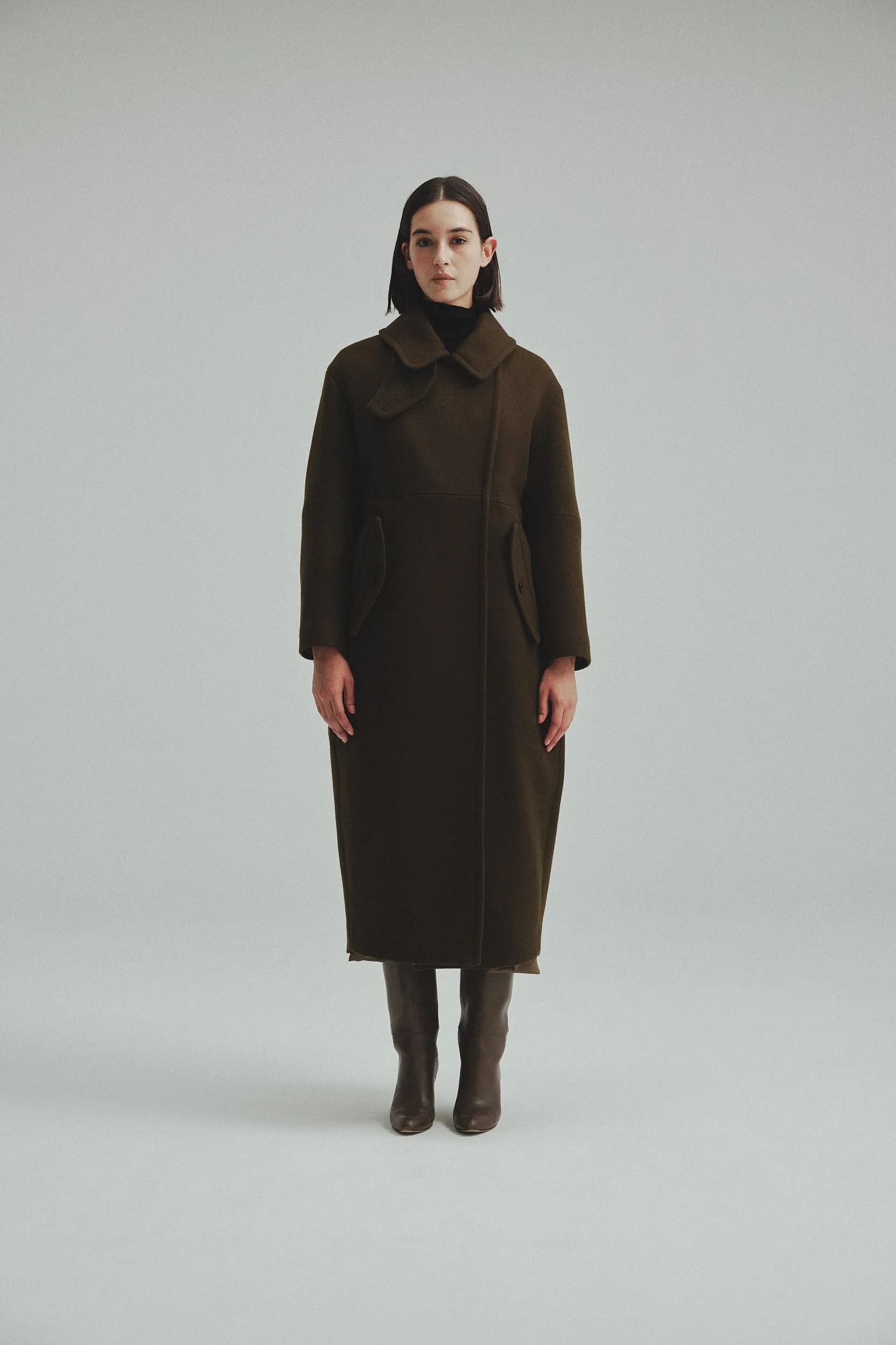 Double-breasted Wool coat