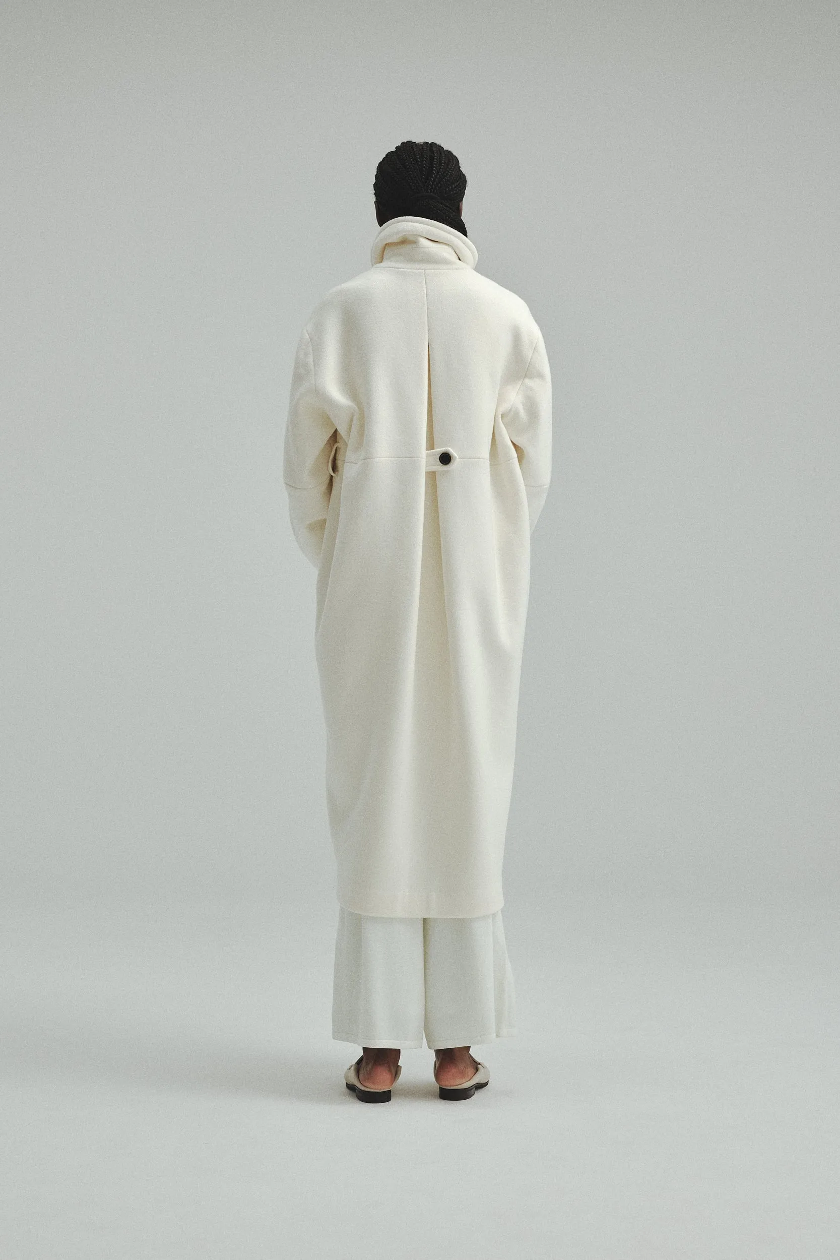 Double-breasted Wool coat